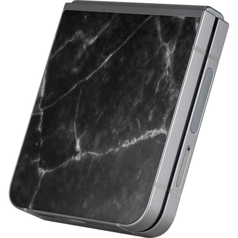 Black Marble Galaxy Z Flip6 Skin